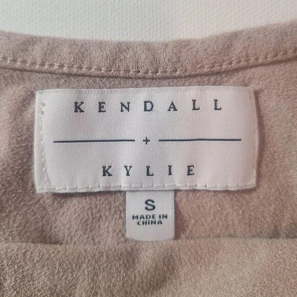 Kendall + Kylie Boho Side-Lace Crop Tank – Mandala Print – Size Small - Picture 7 of 11